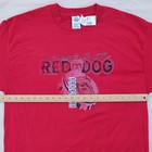 Red Dog Beer 90s Distressed Print T-shirt - XL - New Never Worn - w/ Retail Tag — photo 4