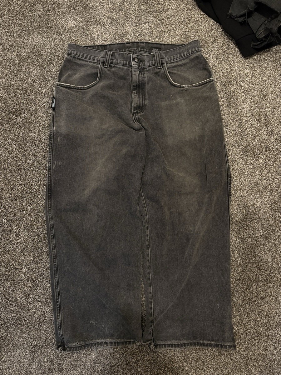 Interstate Y2K Vintage 90s Wide-Leg Skater Jeans Size 36 T-300B | eBay