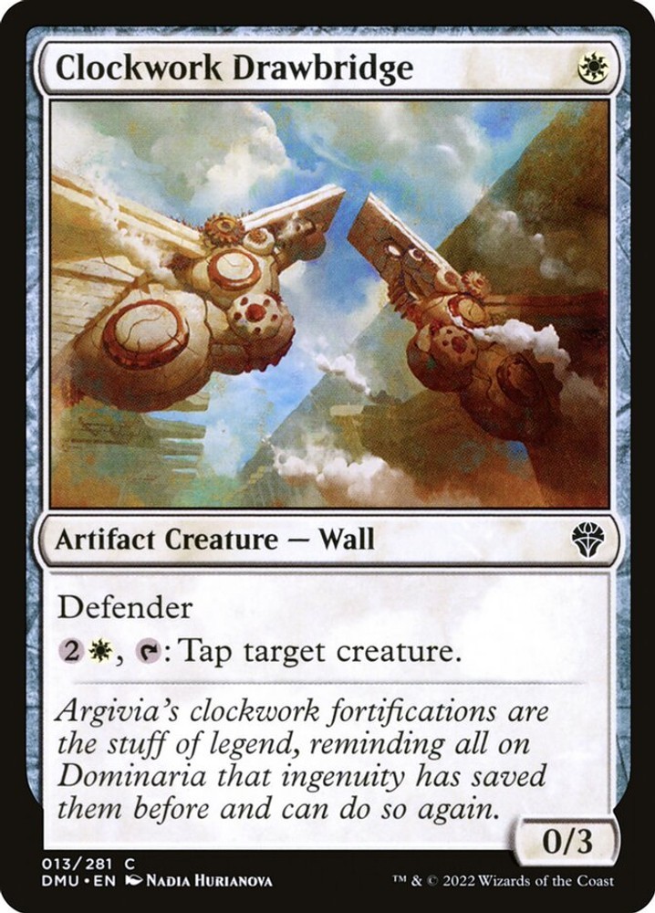 NM - Clockwork Drawbridge DMU - 13 Dominaria United