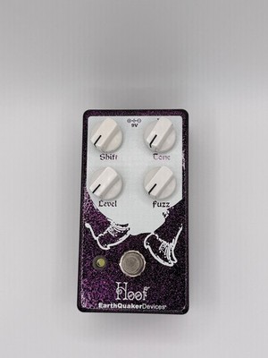 Earthquaker Devices Hoof Fuzz Pedal (V2 Hybrid) PURPLE SPARKLE
