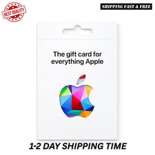 Apple $100 Gift Card, Physical Card, Free Shi...