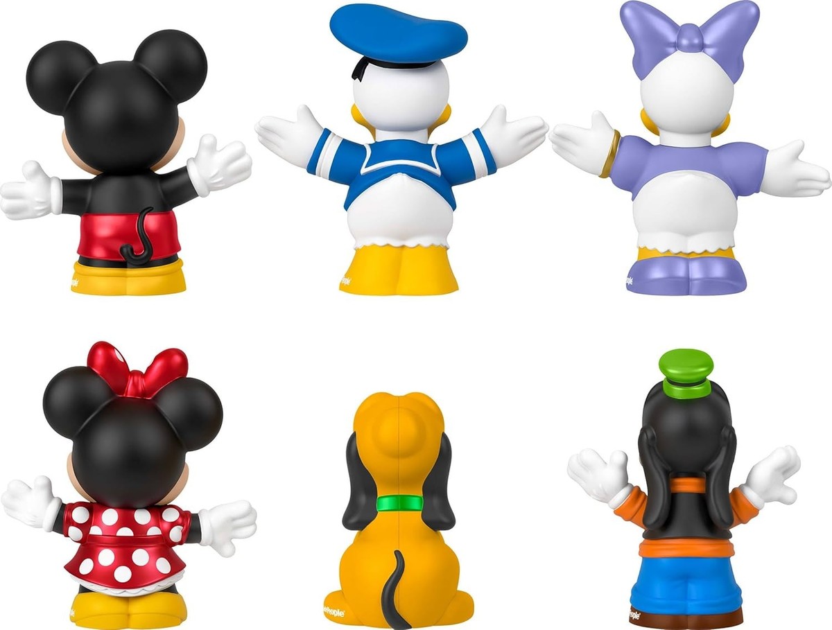 Little People Disney Mickey Mouse & Friends 6-Piece Figure Set New