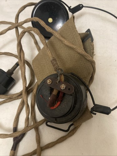 FINNIGANS Y.A 5000 DLR 5 IT 1.TB.A.5 HEADPHONES VINTAGE HEADSET -WW2 - Afbeelding 6 van 8