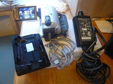 Sony Handycam DCR-SR42 30 GB Camcorder w/ Battery, Charger,  Dock- WORKS