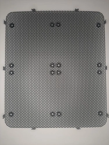 Computer PC Black Fan Grill Cover 30x26x1.5cm
