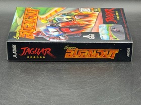 Super Burnout Atari Jaguar 64 BIT Factory Sealed New Authentic Shen Tech
