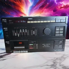 Vintage Akai AC-A100 Hifi Pro Amplifier Tuner Deck “Very Nice Tested” Very Rare