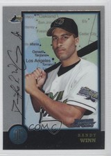 1998 Bowman Chrome International Randy Winn #316 0b9