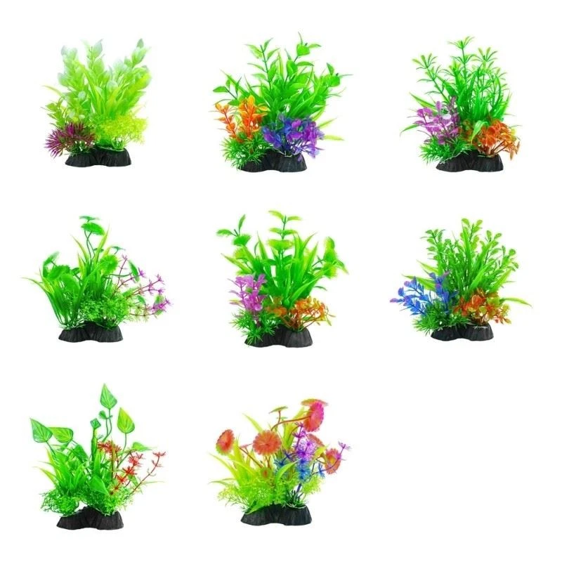 5Pcs Artificial PVC Water Plant Home Commercial Aquariums Landscape Accessories
Opens in a new windo