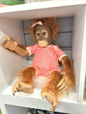 Annabelle's Hugs Monkey Doll by Ashton-Drake Galleries Ina