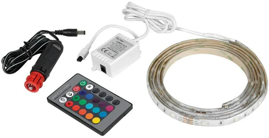 Auto KFZ Multi LED Streifen RGB Innenbeleuchtung Innenraumbeleuchtung Ambiente - Bild 3 von 4