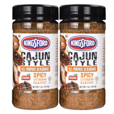2 Pack Kingsford Cajun Style Spicy Louisiana Classic All-Purpose Seasoning Spice
