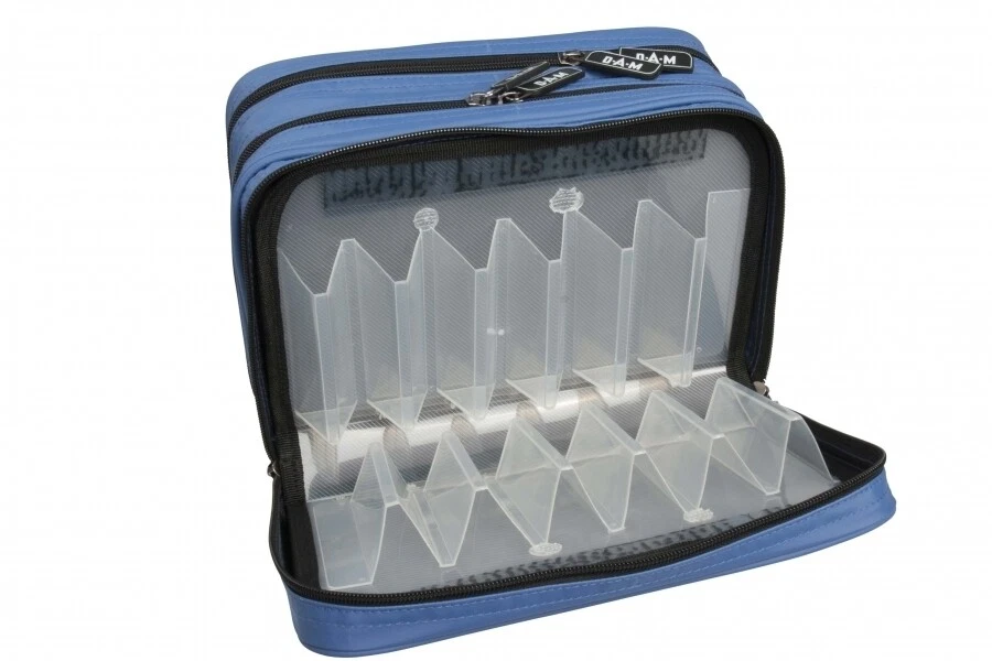 DAM STEELPOWER BLUE - Ködertasche mit Köderbox Angeltasche Zubehörtasche - Bild 2 von 2