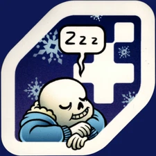 2019 Fangamer Undertale Sans Sticker Series Laura Verdin Limited Bonus Extra