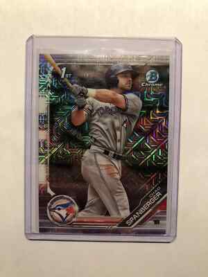 Chad Spanberger - 2019 Bowman Chrome MEGA BOX #BCP87 ROOKIE -- NICE!!