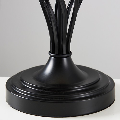 Barley Twist Table Lamp Traditional Glass Living Room 47CM Tall Light LED Bulb - Picture 25 of 33