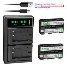 Kastar Battery LTD2 Charger for Sony NP-FS11 FS10 AC-VQ11  Sony DCR-PC5 Camera