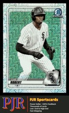 2020 Bowman #BCP-150a Luis Robert White Sox Base Chrome Mega Box 1