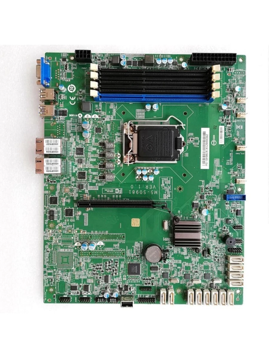MSI Server Motherboard MS-S0981 LGA1150 H87 DDR3 Quad LAN SATA3 + IO-Shield