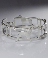 4-Teiliges Dalmatiner 925 Silber Armband Luce