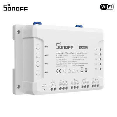 SONOFF 4CHPROR3 4-gang Wi-Fi Smart Schalter Switch HF steuerung Fernbedienung