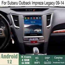 Car Android Gps Navigation Wifi 10.4" For Subaru Outback Impreza Legacy Radio