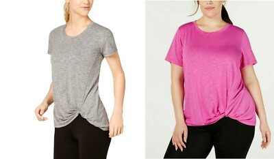 Ideology  Knot-Front T-Shirt, MSRP $34