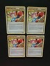 4x INTERVIEWER'S QUESTIONS 77/95 HS UNLEASHED Pokemon-Uncommon-2010 RELEASE NM/M