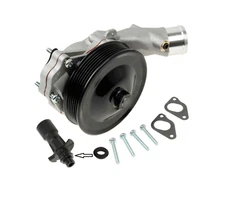 Water Pump w/ Bolts Gaskets Oring Connector for Jaguar Land Rover 3.0L V6 5.0 V8