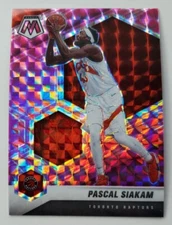 2020-21 Panini Mosaic Pascal Siakam Toronto Raptors Pink Camo Prizm #70