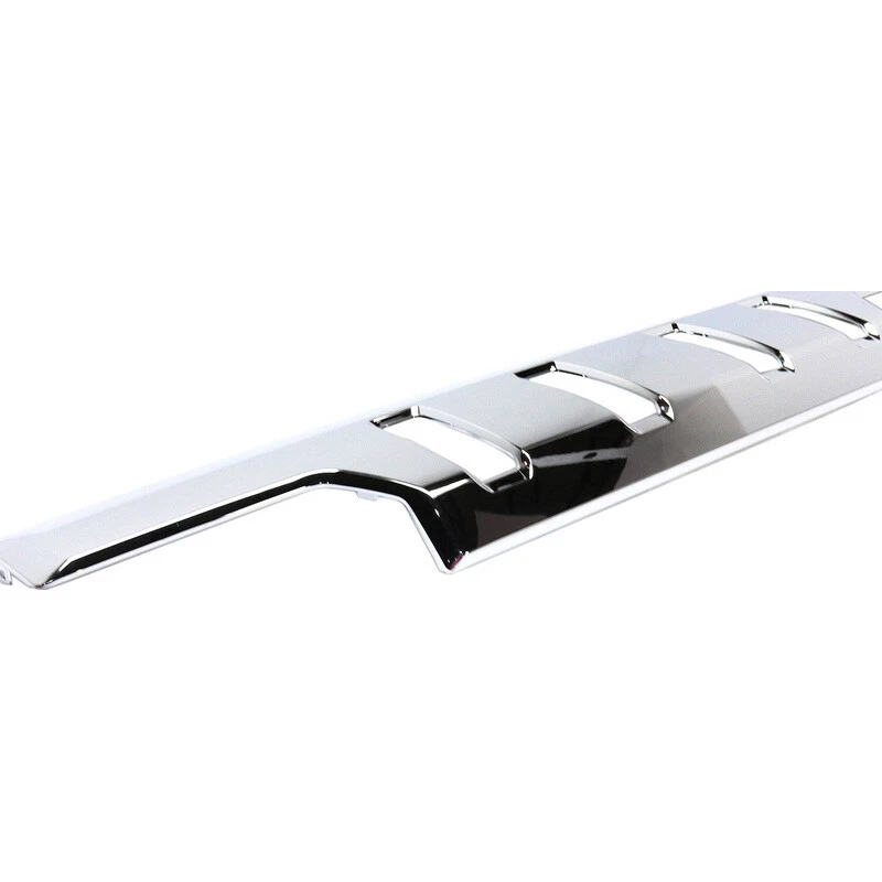 Placa de deslizamiento cromada delantera para Chevrolet Silverado 2500 HD 3500 HD 2015-2019 Foto 3 de 4