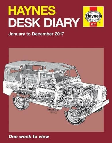 Haynes 2017 Desk Diary, Haynes Publishing, Used Very Good Book