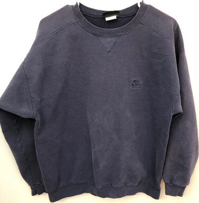 faded blue sweatshirt