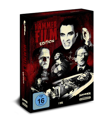 7er Box HAMMER FILM EDITION Frankenstein DRACULA Mumie JEKYLL & HYDE DVD Box Neu
