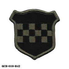 US Army 99th Infantry Division Subdued OD Sew On Patch ~ New Old Stock