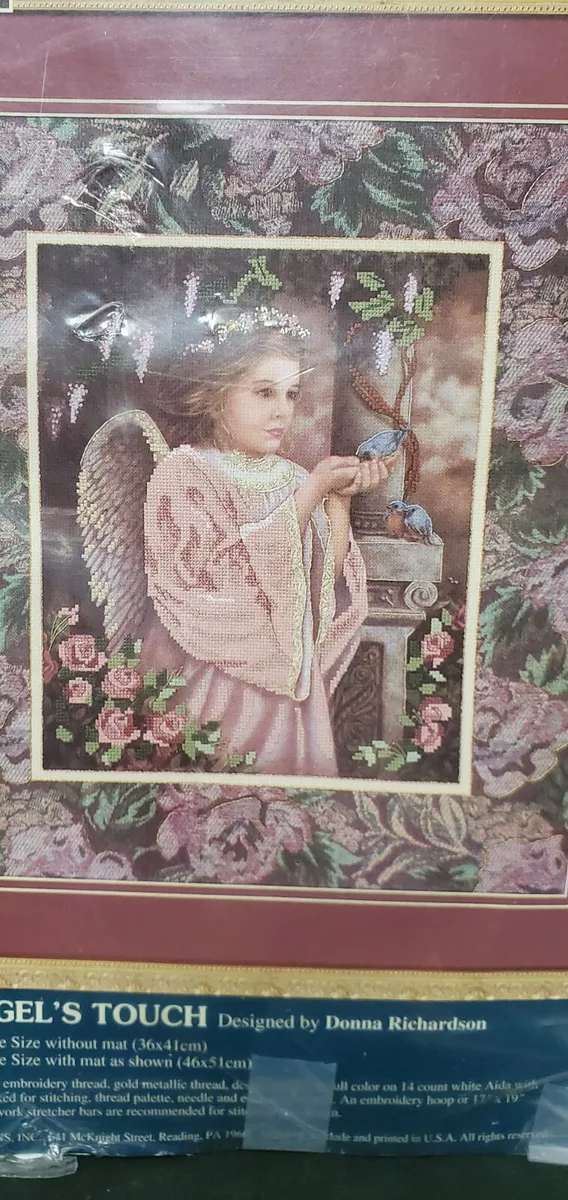 Angel Cross Stich Embroidery set Electronic drawing Cross Stich