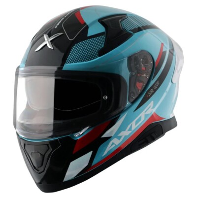 AXOR '' APEX TURBINE '' Full Face, DOT & ECE Certified Motorcycle Helmet