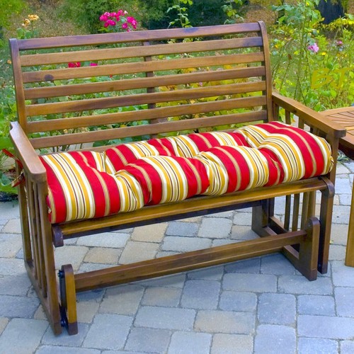 padded seat for garden bench