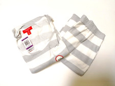 Family PJs Women's Thermal Stripes Pajama Set Gray, Size XXL