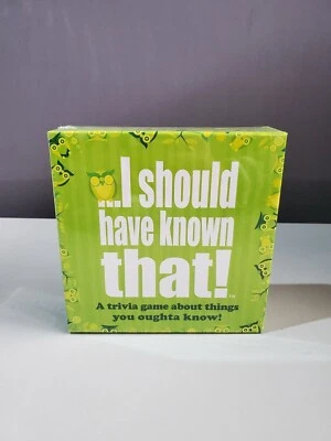 I Should Have Known That! Trivia Card Game Age 14+, Player 2+ (Englisch)