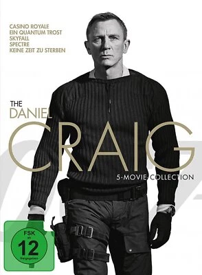 James Bond: The Daniel Craig - 5-Movie-Collection # 5-DVD-NEU