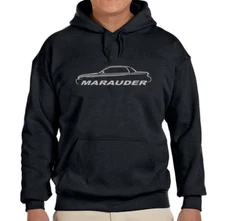2003 2004 Mercury Marauder Black Hoodie Sweatshirt FREE SHIP
