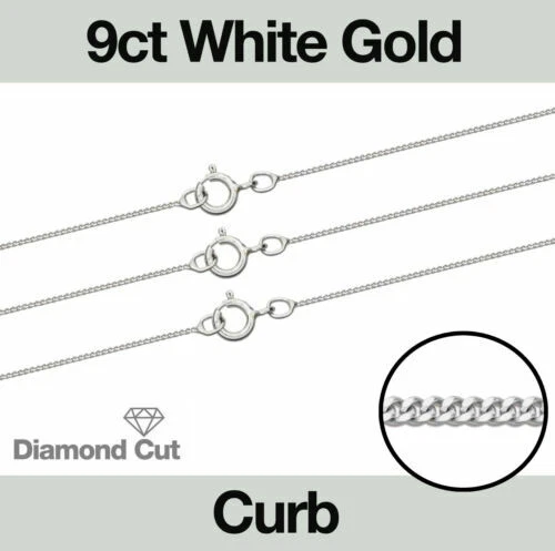 White Gold Fine Chains