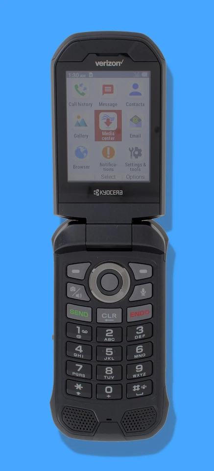 VERIZON KYOCERA DURAXV E4810 EXTREME FLIP 16GB RUGGED PTT - Image 2 of 4