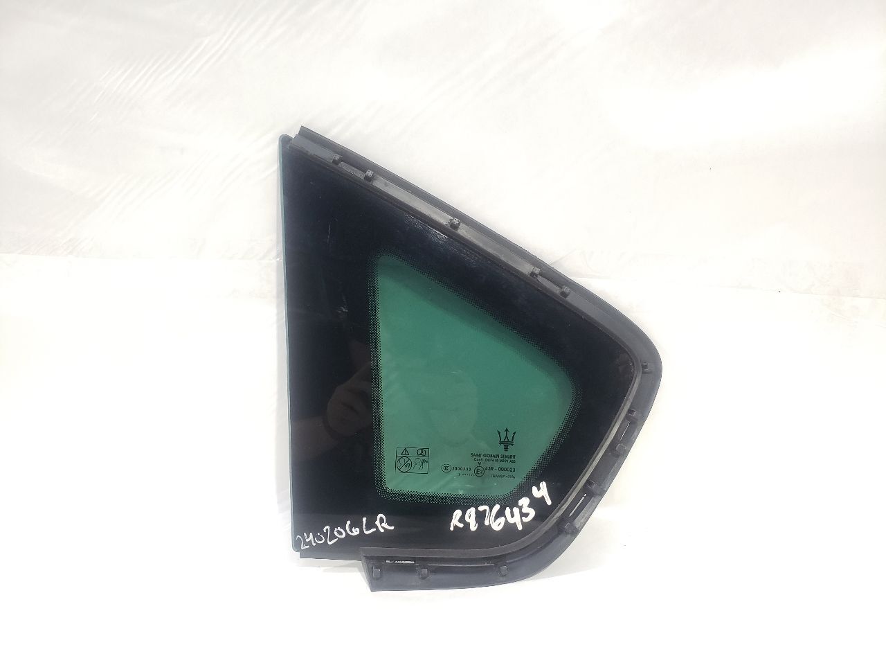 2017 18 19 20 21 22 23 2024 Maserati Levante OEM Left Rear Quarter Glass