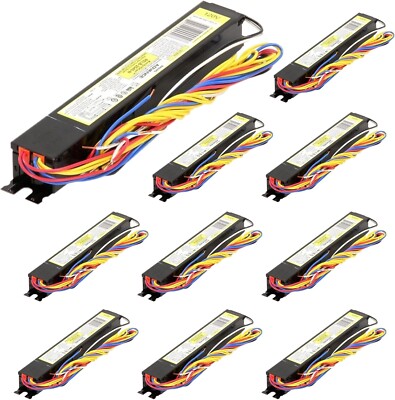 Case of 10 Advance RELB-2S40-N Electronic Ballast, T12 Lamps, 120V Lighting B46