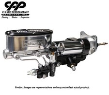 1962-67 Nova Chevy 2 Show Chrome Hydro Brake Booster Wilwood Master Ifs Only 1962-67 Nova Chevy 2 Show Chrome Hydro Brake Booster Wilwood Master Ifs Only