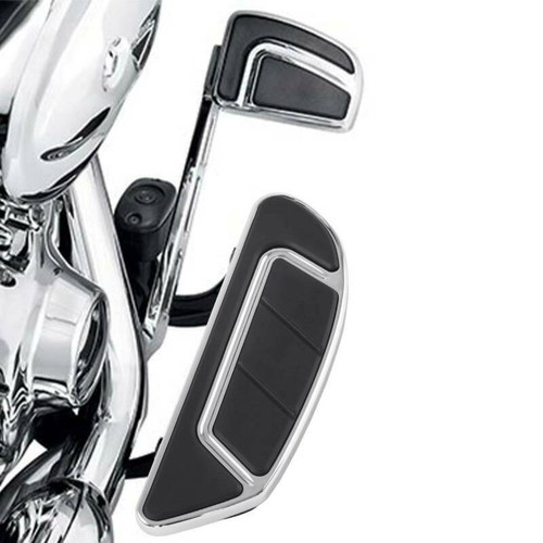 Chrome Full Set Front & Rear Foot Floorboard For Harley Touring Models 1993-2023 - Picture 6 of 17