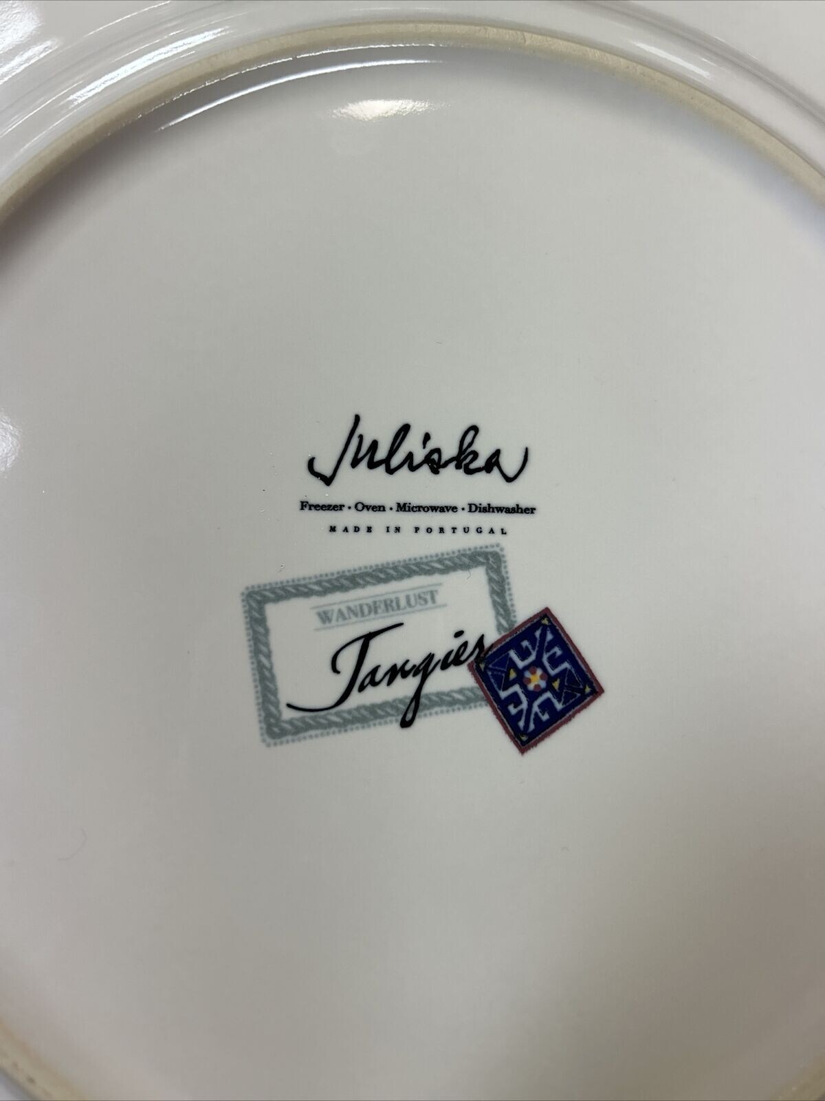 Juliska Wanderlust Made in Portugal Tangier 11" Heavy Dinner Plate