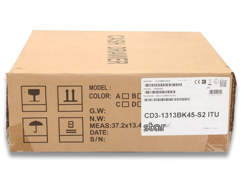 Star Micronics 13" Cash Drawer Tray Metal Gripper & Keys (CD3-1313BK45-S2 ITU) - Picture 5 of 21